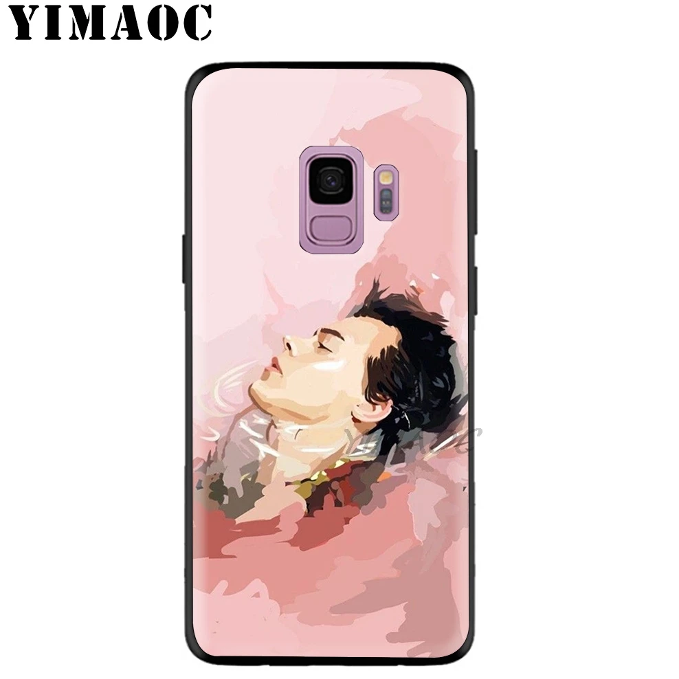 Мягкий силиконовый чехол YIMAOC Harry Styles 1D ONE из ТПУ для samsung Galaxy S10 S10e S9 S8 Plus S7 S6 Edge и J6 |