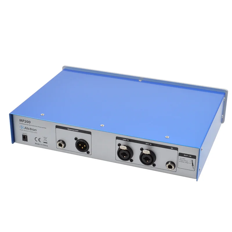 Alctron MP200 Профессиональный высококлассный электронный ламповый микрофонный предусилитель усилитель микрофона аналогичный NEVE 1073