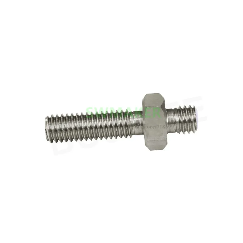 SWMAKER 1 шт. M6 * 30 интеграция горла с PTFE трубкой MK8 насадка для резьба 75 мм Anet Mkbot 3D