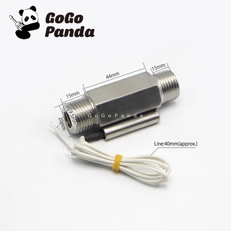 GOGOPANDA 110 В мини наружная резьба нержавеющая сталь металлический корпус Luquid Датчик
