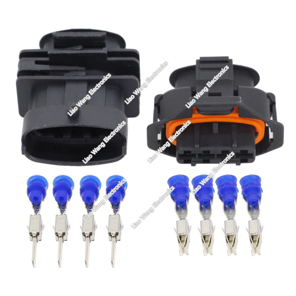 

3.5mm Terminals 4 Pins Plastic Connector Waterproof For Car Parts DJ7046A-3.5-11/21 4P