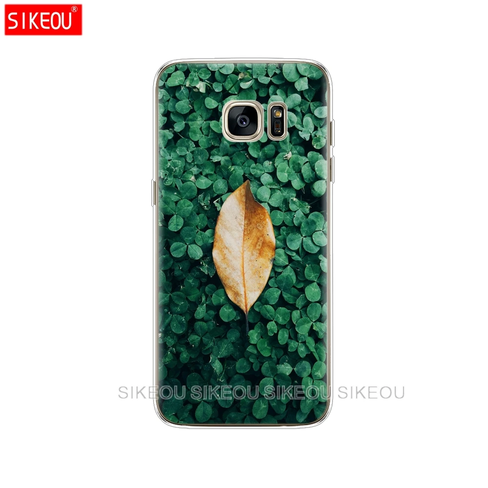 51562 SIKEOU Мягкий Силиконовый ТПУ чехол для samsung Galaxy S7 edge чехол для samsung S 7 edge 7 edge G935F SM-G935f - Цвет: 51562