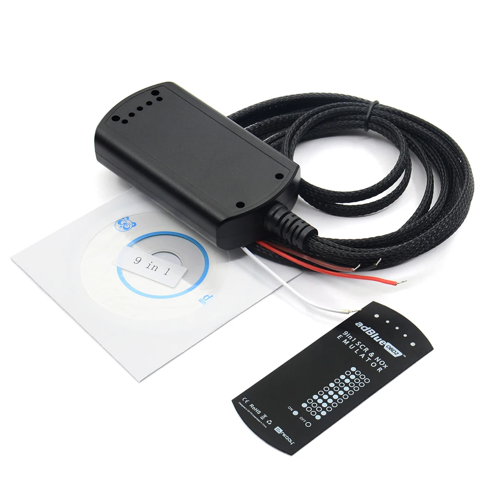 Новый эмулятор Adblue для грузовика 8 в 1 с датчиком Nox ADBLUE 9 инструмент диагностики