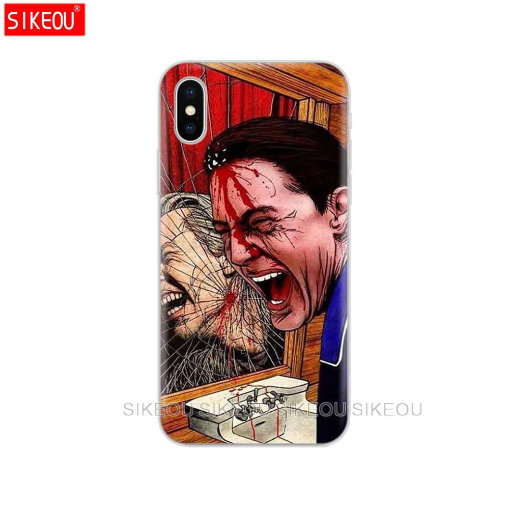 Силиконовый чехол для iPhone 6X8 7 6s 5 5S SE плюс 10 Твин Пикс огонь ходить со мной