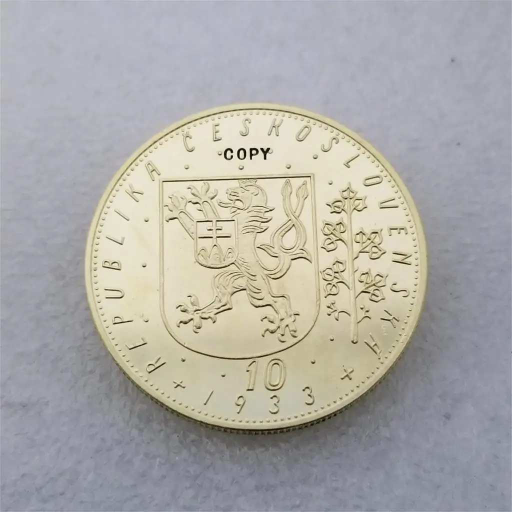1933 Czechoslovakia 10 Ducats COPY COINS-replica commemorative coins | Дом и сад