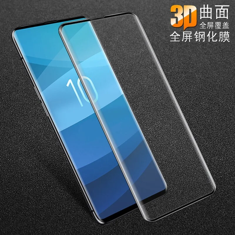 Sinzean высокое качество 2 шт Для samsung Galaxy S10 Plus/S10 3D изогнутое Закаленное стекло