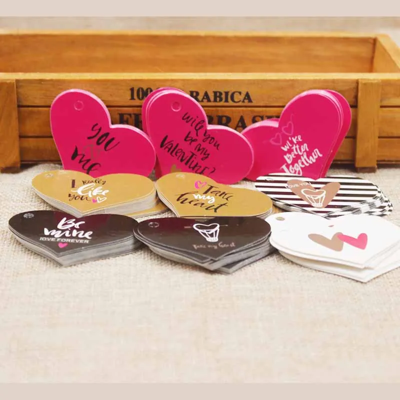 100tag + 100string Paperboard дизайн печати ценник Полезная строка лучший матч прекрасный