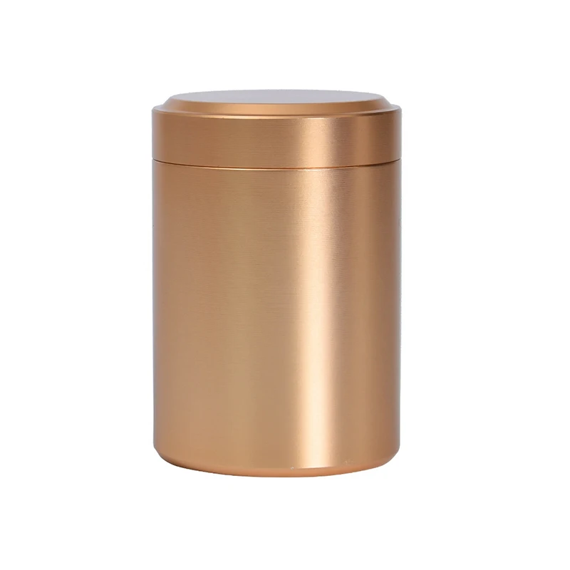 Portable Mini Tea Can Aluminum Herb Stash Jar Seal Smell Proof Container Spice Organizer Storage Pot can CSV | Дом и сад