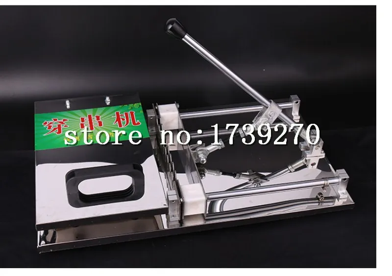 

stainless steel Beef Mutton String Device Automatic Stringing Machine Barbecue Skewer For BBQ Making Machine Kebab