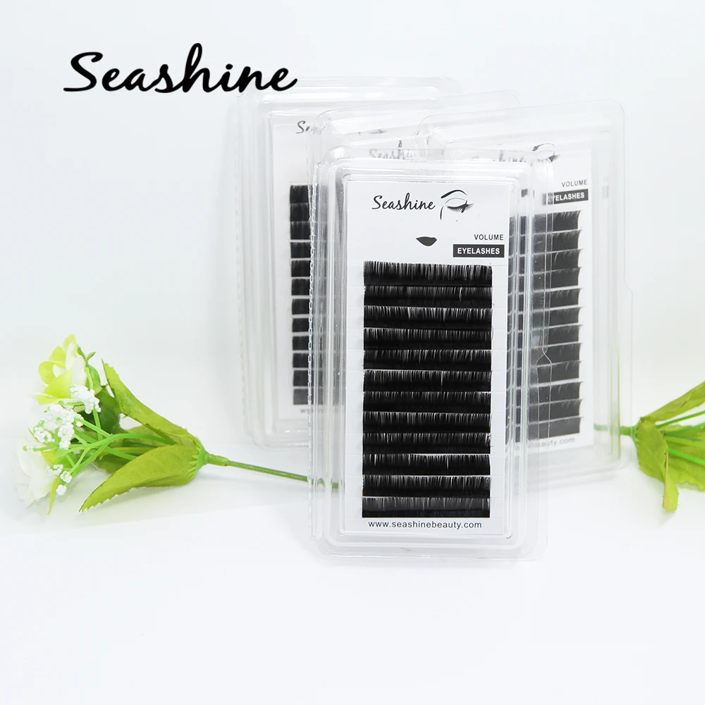 Норковые ресницы для наращивания Seashine индивидуальное наращивание ресниц 0 03 05 07 10