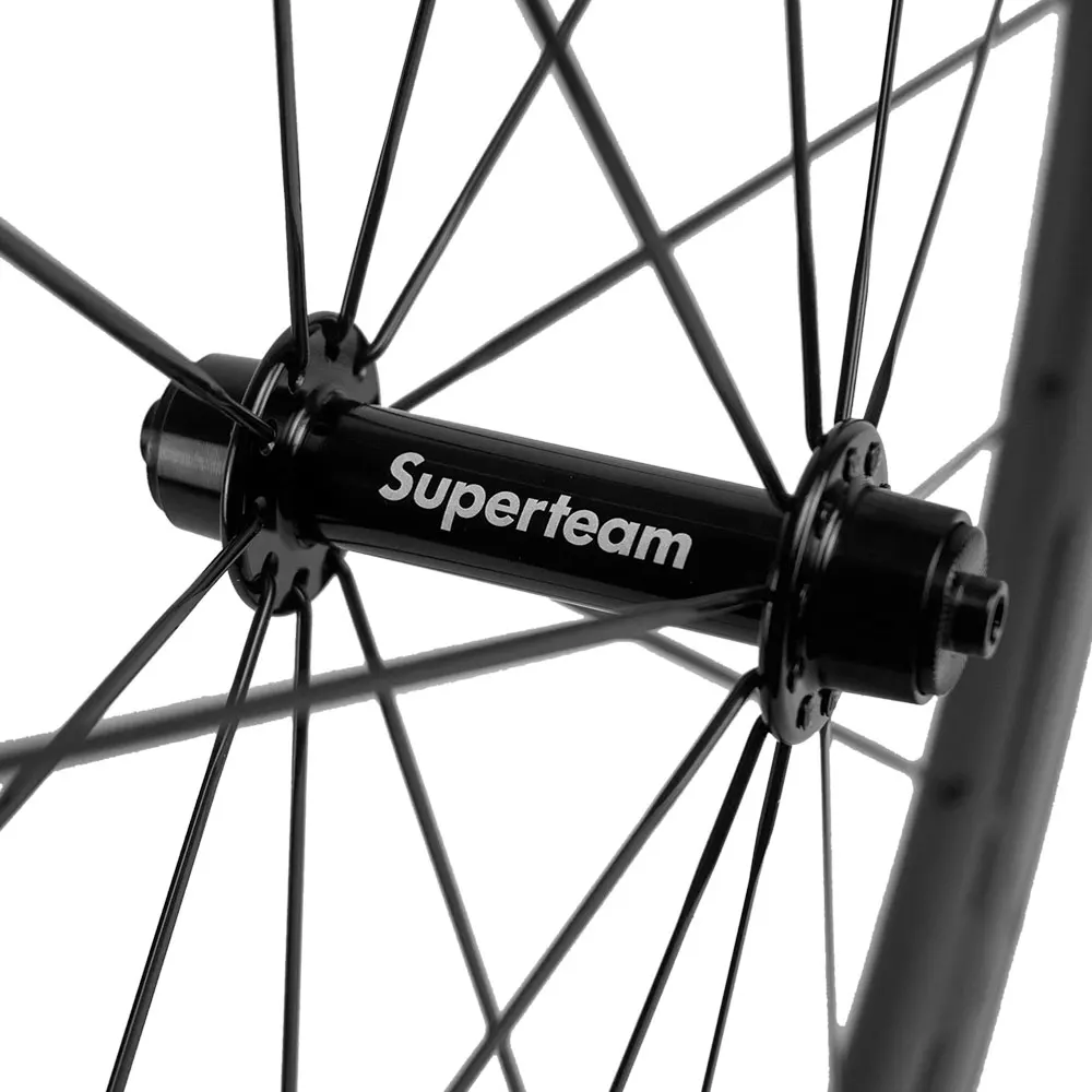 SuperTeam 700C 50 мм клинчерная углеродная колесная пара UD МАТОВЫЕ дорожные колеса |