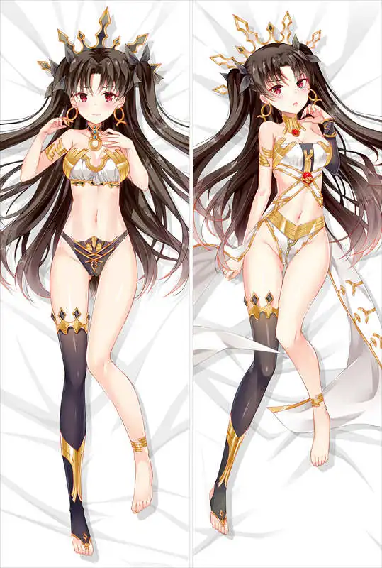 

fate/grand order FGO anime Characters ishtar toosaka rin & mordred pillow cover mash kyrielight & tamamo no mae body Pillowcase