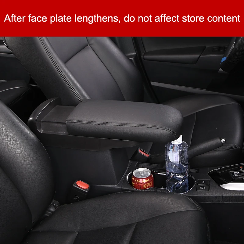 Для Toyota Corolla подлокотник защитная накладка коробка крышка для 2014-2019 COROLLA