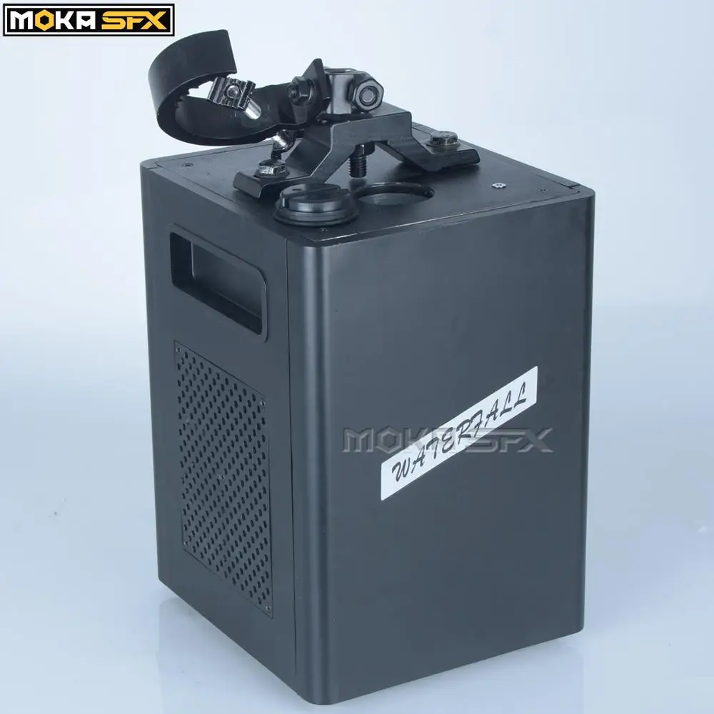 2шт с футляром для полета водопад холодная искра машина беспроводной DMX 512