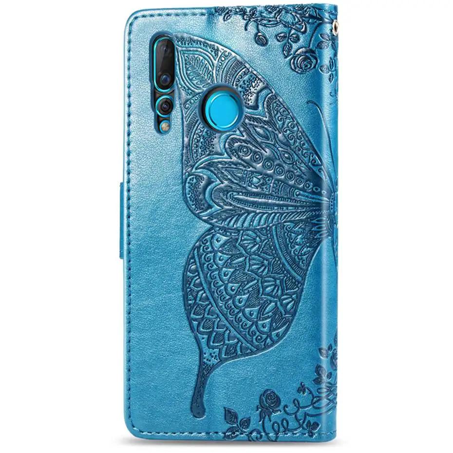 Чехол-кошелек с откидной крышкой для Huawei Nova 3i чехол 4 из искусственной кожи