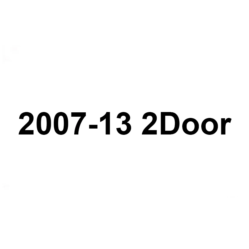2007 to 13 2 DOOR Наклейка на руль для Mini Cooper JCW One+ S F54 F56 F55 F60 R55 R56 R57 R58 R60 R61 - Название цвета: 2007 to 13 2 DOOR