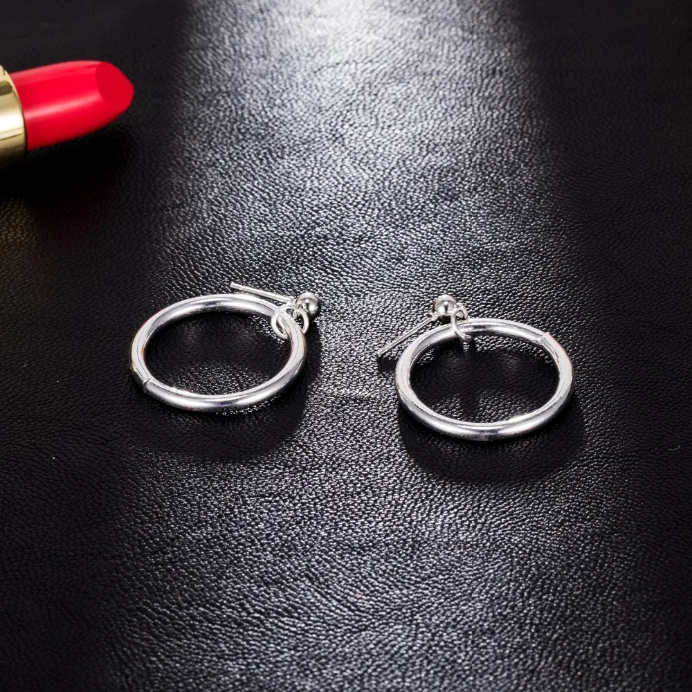 Женские винтажные серьги кольца с геометрическим рисунком|earings fashion jewelry|earrings