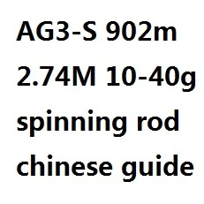 CRONY lure ROD AGGRESS 2,06-3 м Удочка спиннинг и литье удилище seabass удилище fuji и китайское руководство быстрое действие приманка удилище - Цвет: Синий