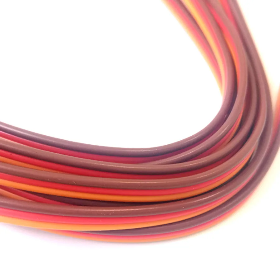 10 шт./компл. 300 мм 30 см 22AWG servo свинцовый Удлинительный кабель жила провода шнура JR
