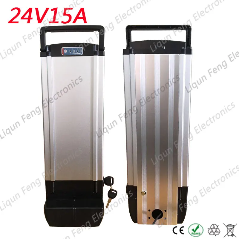 Free Shipping 24V Ebike battery pack 350W 16AH lithium ion Electric Bike Battery with 29.4V 2A Charger + 15A BMS | Спорт и