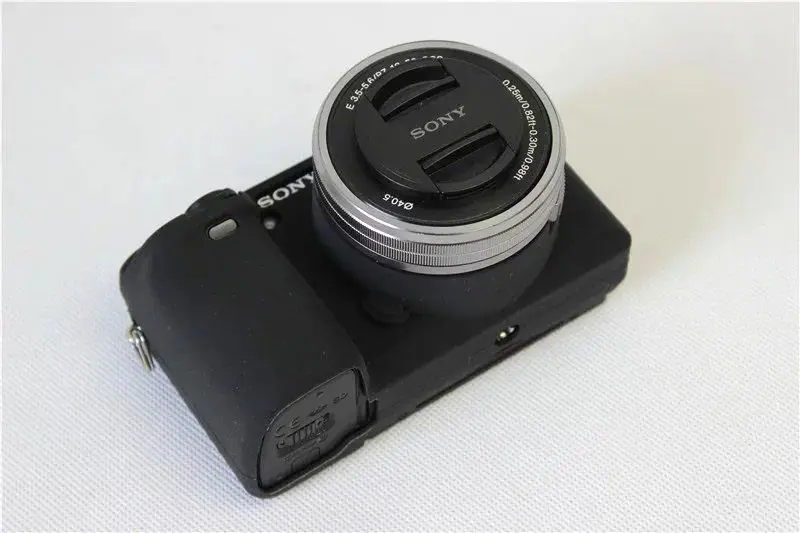 Силиконовый чехол для камеры защитный Sony A6300 ILCE6300 с объективом 16 50 мм|camera case|silicone