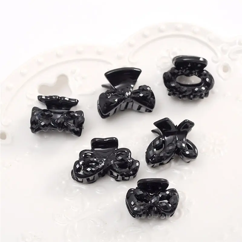 10 шт. женские маленькие пластиковые зажимы для волос| |