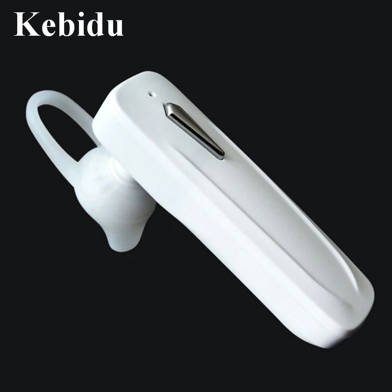 Миниатюрные Bluetooth наушники kebidu с крючком стерео микрофоном беспроводная