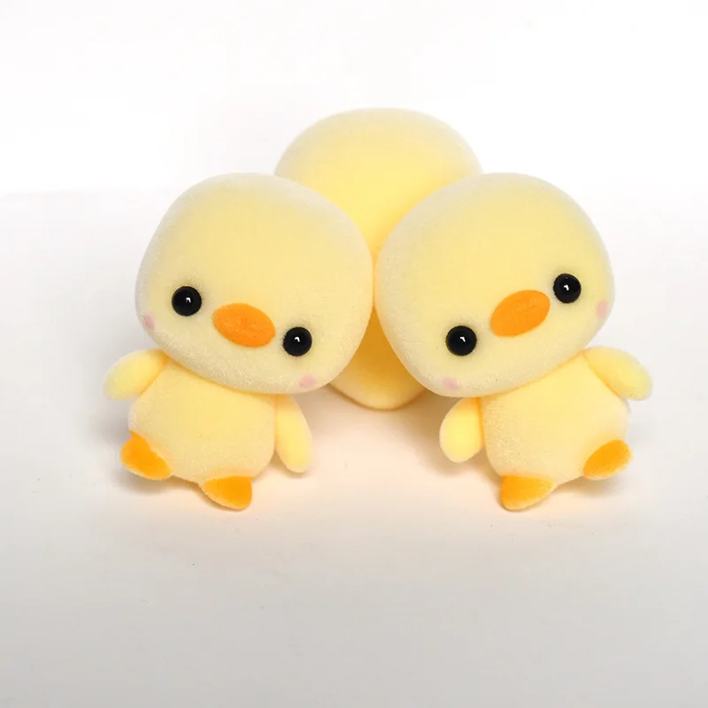 Милые куклы карамельные Шиба ину Пингвин утка Флокирование Плюшевые Kawaii игрушки