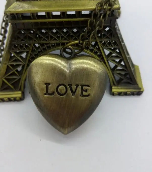 

10 шт./лот, винтажная бронзовая подвеска, ожерелье с сердечками, кварцевые карманные часы, высокое качество, низкая цена, оптовая продажа