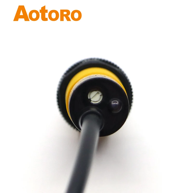 Фотоэлектрический датчик E3F R2C1 с отражателем пластиковый корпус