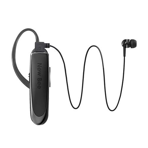 Black Новые беспроводные Bluetooth наушники Bee Hands-Free мини-гарнитура 22H музыкальные Игровые наушники с микрофоном CVC 6,0 для телефона ПК - Цвет: Black