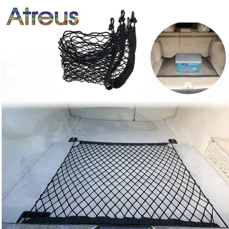 Atreus 1 шт. нейлоновая строительная сетка для Ford Focus 2 3 VW Passat B6 B5 B7 T4 Skoda Rapid Fabia Octavia A5 A7