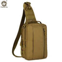 men army waterproof chest bag military molle single shoulder bag crossbody bag for outdoor hiking camping hunting