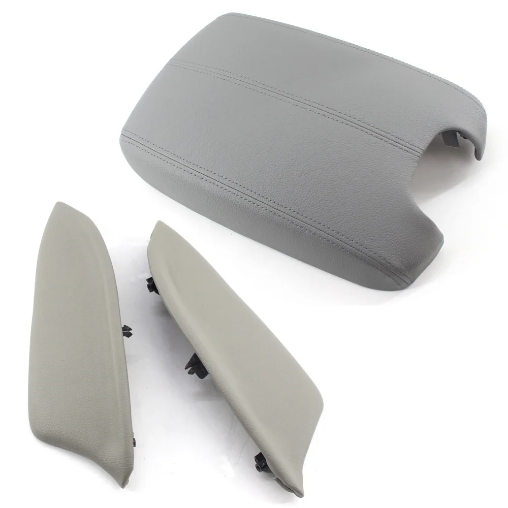 

Gray Console Armrest Lid Cover + Door Panel for Honda Accord 2008-2012 4 Door