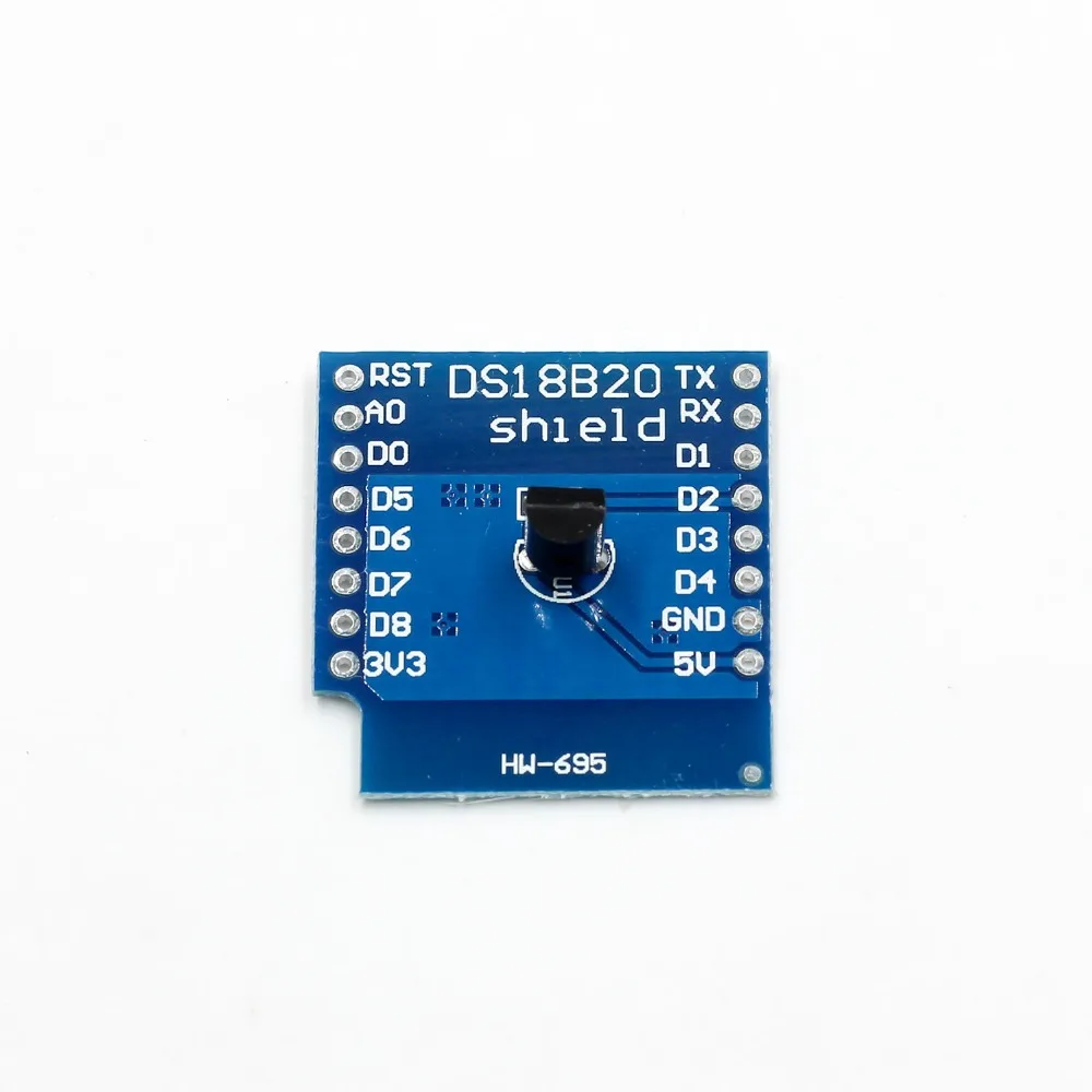 DS18B20 датчик температуры щит Wemos D1 Mini Pro ESP NodeMCU | Электронные компоненты и