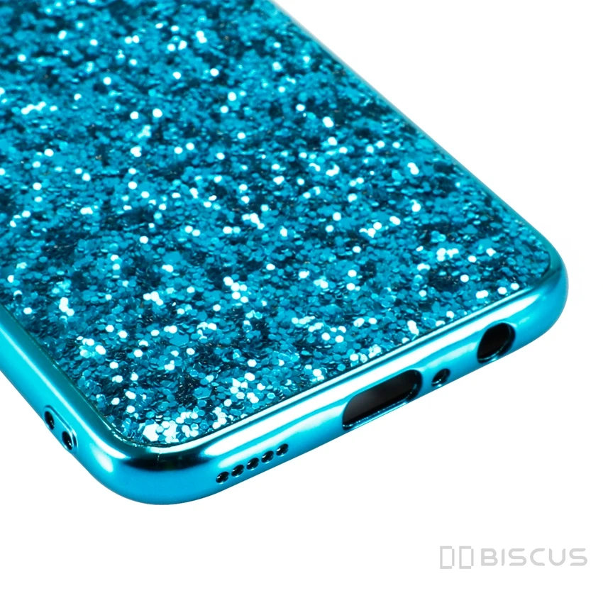 Роскошный блестящий чехол для Huawei P30 Pro P20 Mate 20 Lite Y5 Y6 2019 с блестками Honor 10i 8S 8A View