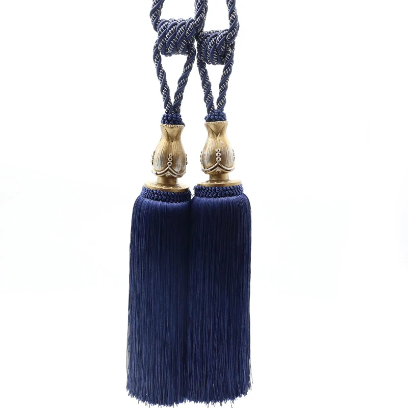 

2Pcs Resin Curtain Tassel Brush Curtains Tieback Bandages Brushes Curtain Accessories Tie Back Strap Buckle