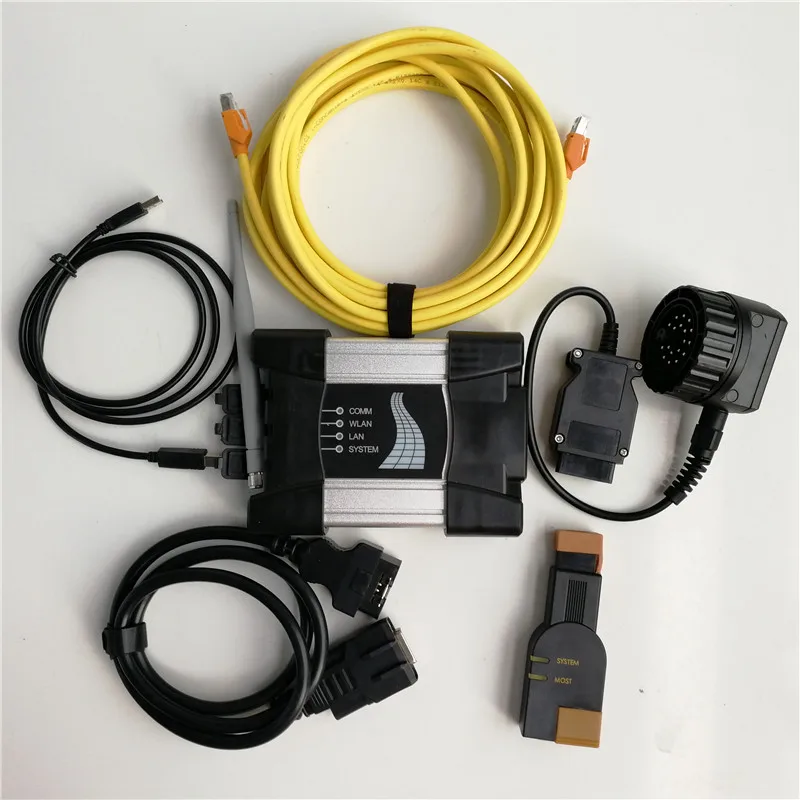 Автомобильный диагностический инструмент MB star C4 компактный SD 4 + для BMW wifi Icom next Б/у