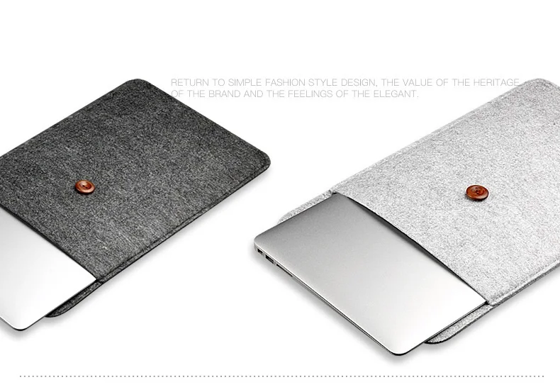 2020 Woolen Felt Sleeve Case For MacBook Laptop Newest Pro Touch Bar 13.3&quot 15.4&quot Air Retina 11&quot 12&quot 13&quot Free Drop Shipping |