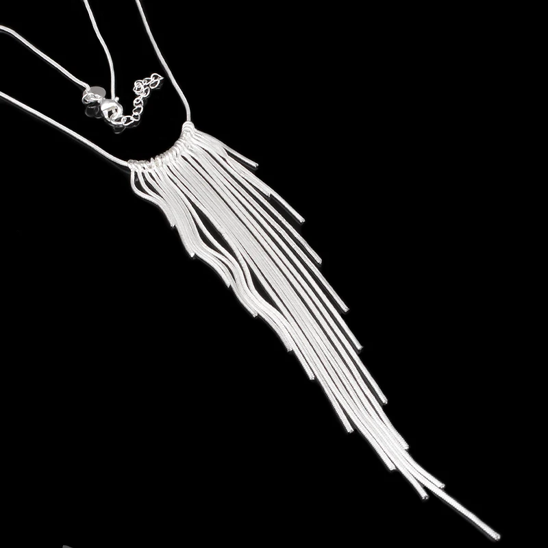 Женское Ожерелье из стерлингового серебра пробы HX13 | Украшения и аксессуары