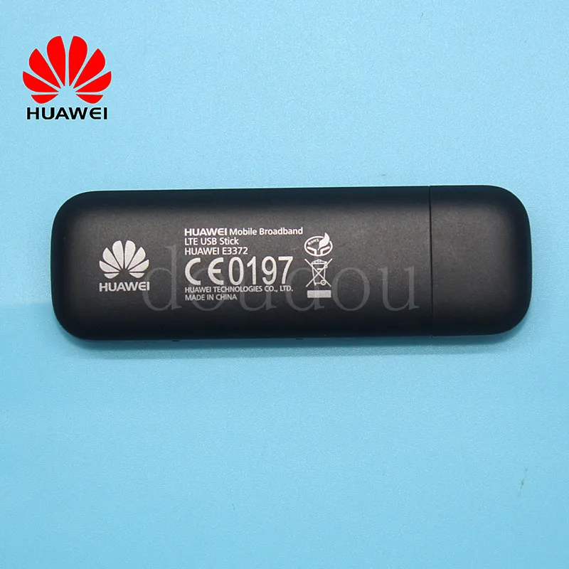 Разблокированный новый Huawei E3372 E3372s 153 4G LTE 150 Мбит/с антенной USB модем ключ карта