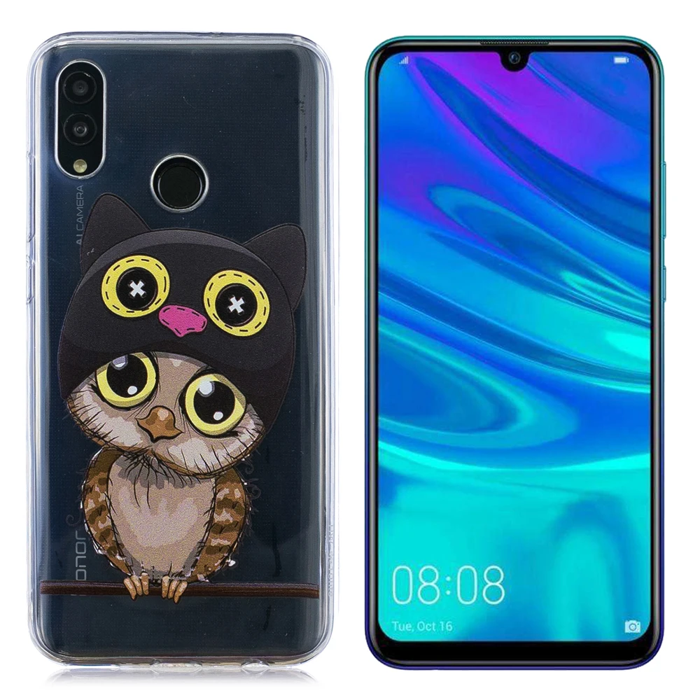 Soft Case For Huawei P Smart 2019 Silicone TPU Transparent Phone Back Cover Capa 2018 PSmart |