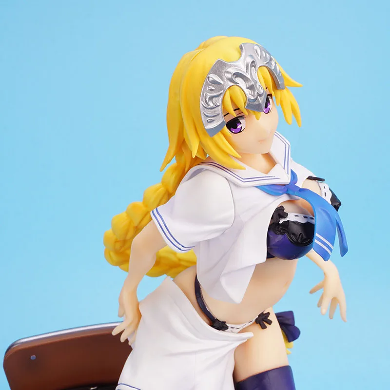 

Japan Anime About 18 cm White Sailor Suit Joan of Arc PVC Material Models Action Figure Body Doll Toys For Kids