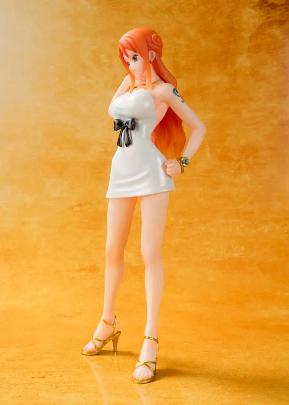 100% оригинал BANDAI Tamashii natis Figuarts ZERO полностью фигура Nami цельная пленка GOLD Ver. от &quotONE