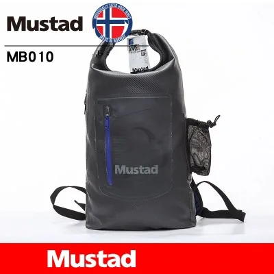 

Mustad, сумки для рыбалки, MB010, рюкзак из ПВХ, многофункциональная водонепроницаемая сумка, высокая емкость, для спорта на открытом воздухе, сна...