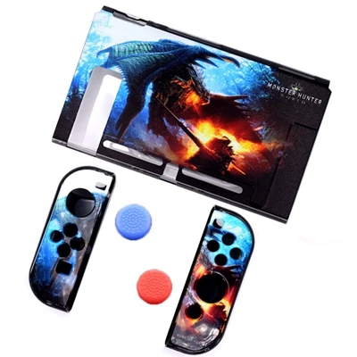 Защитный чехол-накладка для пульта Nitendo Switch Console с контроллером Joy-Con, прямая стыковка - Цвет: 16