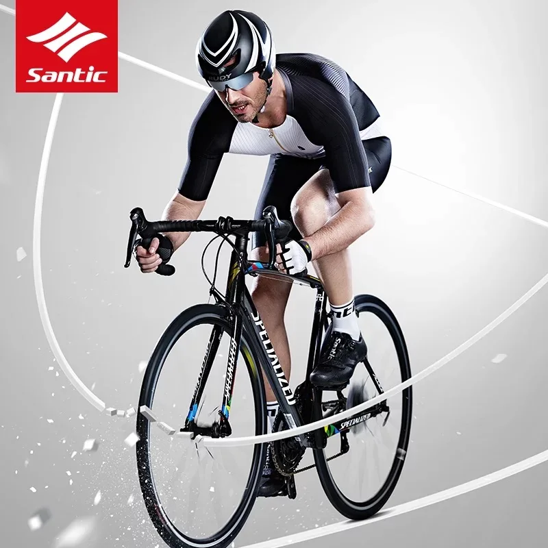 Santic лето 2019 комплект Джерси для велоспорта горная Дышащая MTB велосипедная одежда