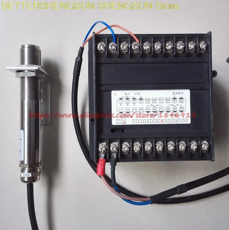 

On-line infrared temperature measuring instrument Industrial temperature sensor Transmitter Probe temperature controller