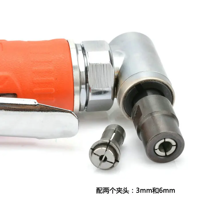 

Adjust Speed 90 degrees pneumatic engraving machine elbow grinding machine right angle wind mill gas mill