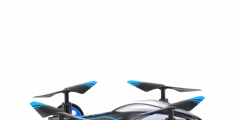 H23 2,4G 4CH 6-axis Gyro воздух земля летающий автомобиль Радиоуправляемый Дрон RTF Квадрокоптер с дистанционным управлением и 3D флип один ключ возврата PK X9